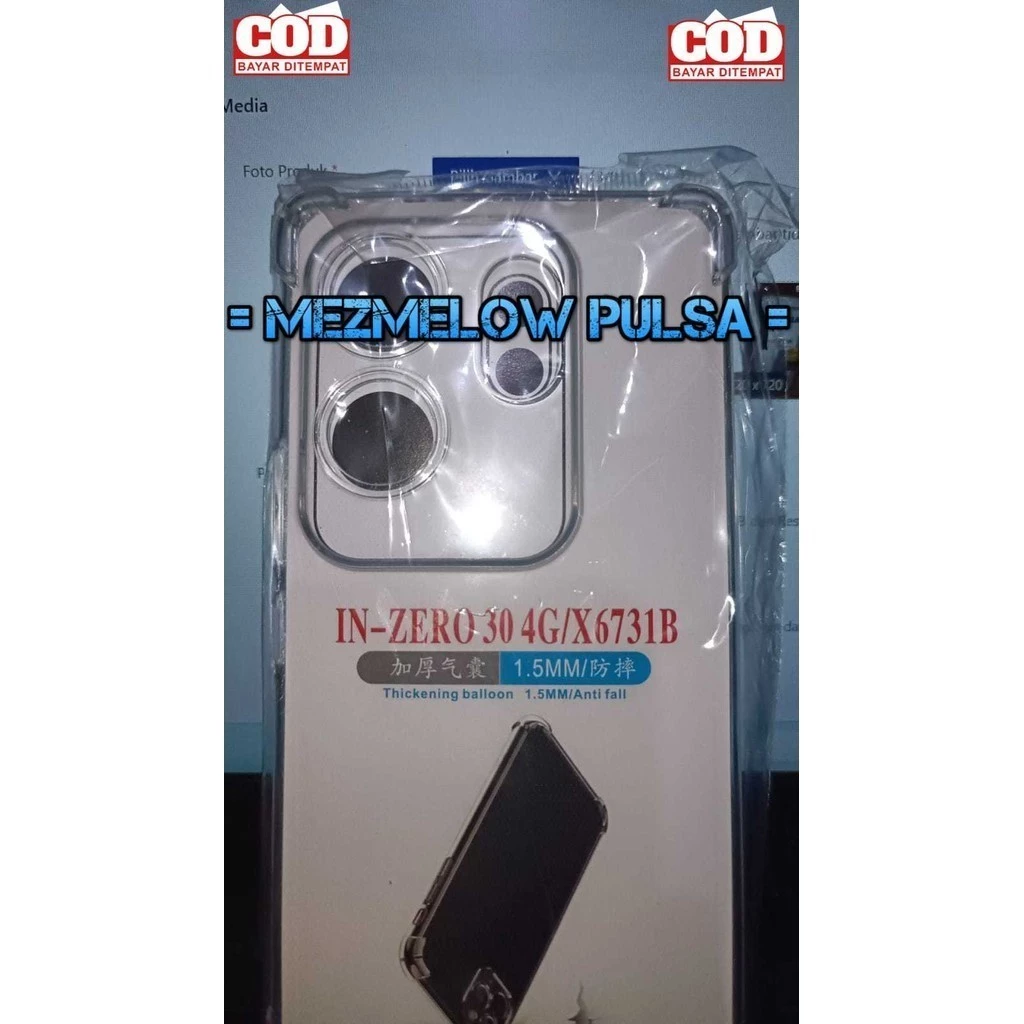 Caseng / Case Softcase Silikon Transparant Caseng INFINIX ZERO 30 4G - Gambar 2