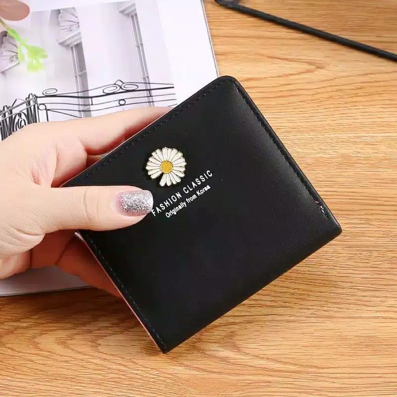 POPmaker shop Dompet Lipat Mini Wanita C1068 / Import Real Pict​ - Dompet Mini Praktis dengan Gambar Asli COD - Gambar 3