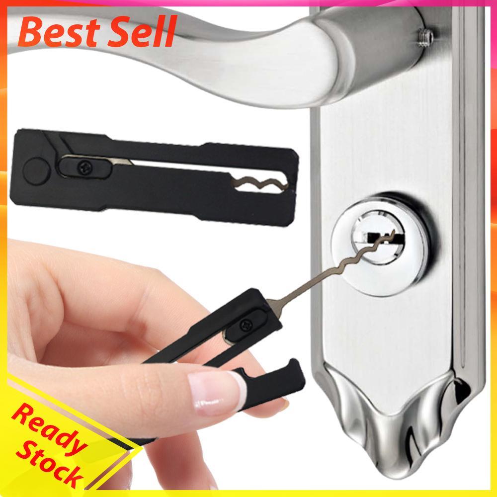 Compact Lock Picking Set Portable Key Replacement Car Bypass Open Keys ...