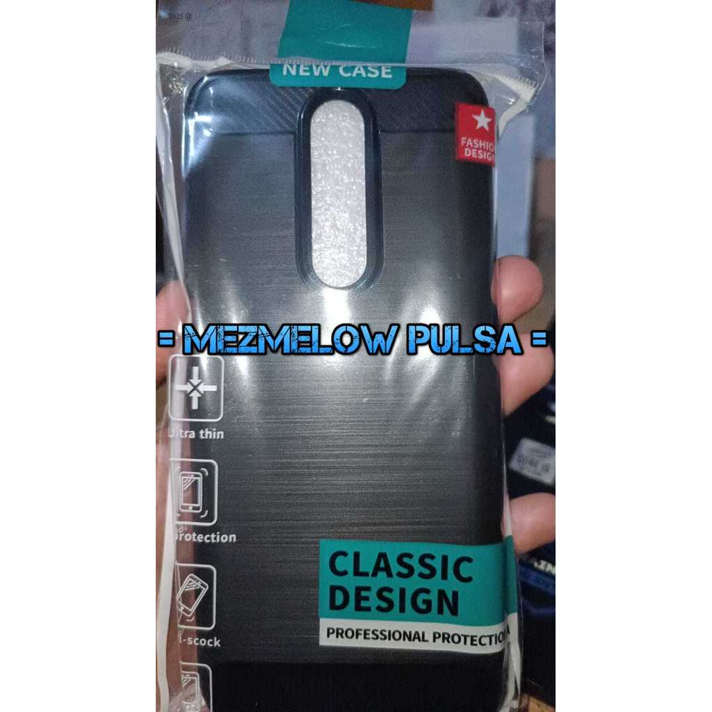 Casing Caseng Softcase Softcase Fiber Carbon Caseng XIAOMI POCO X2 / REDMI K30 4G - Gambar 2