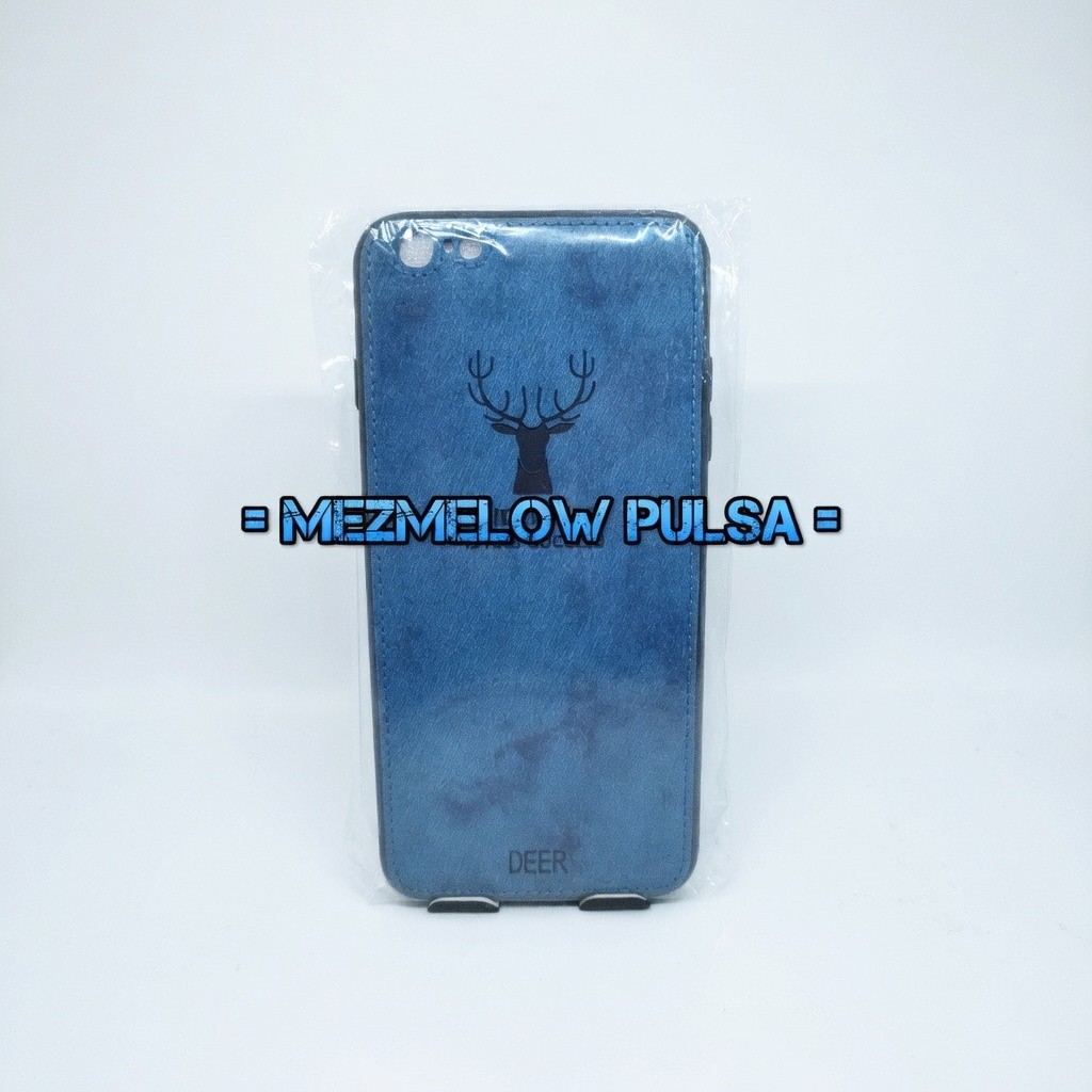 Hard Case Casing Bahan Kain Kanvas Leather Case IPHONE 6 PLUS / IPHONE 6S PLUS