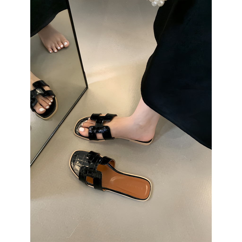 POPmaker Sandal Wanita Minimalis Nyaman Ringan - Gambar 3
