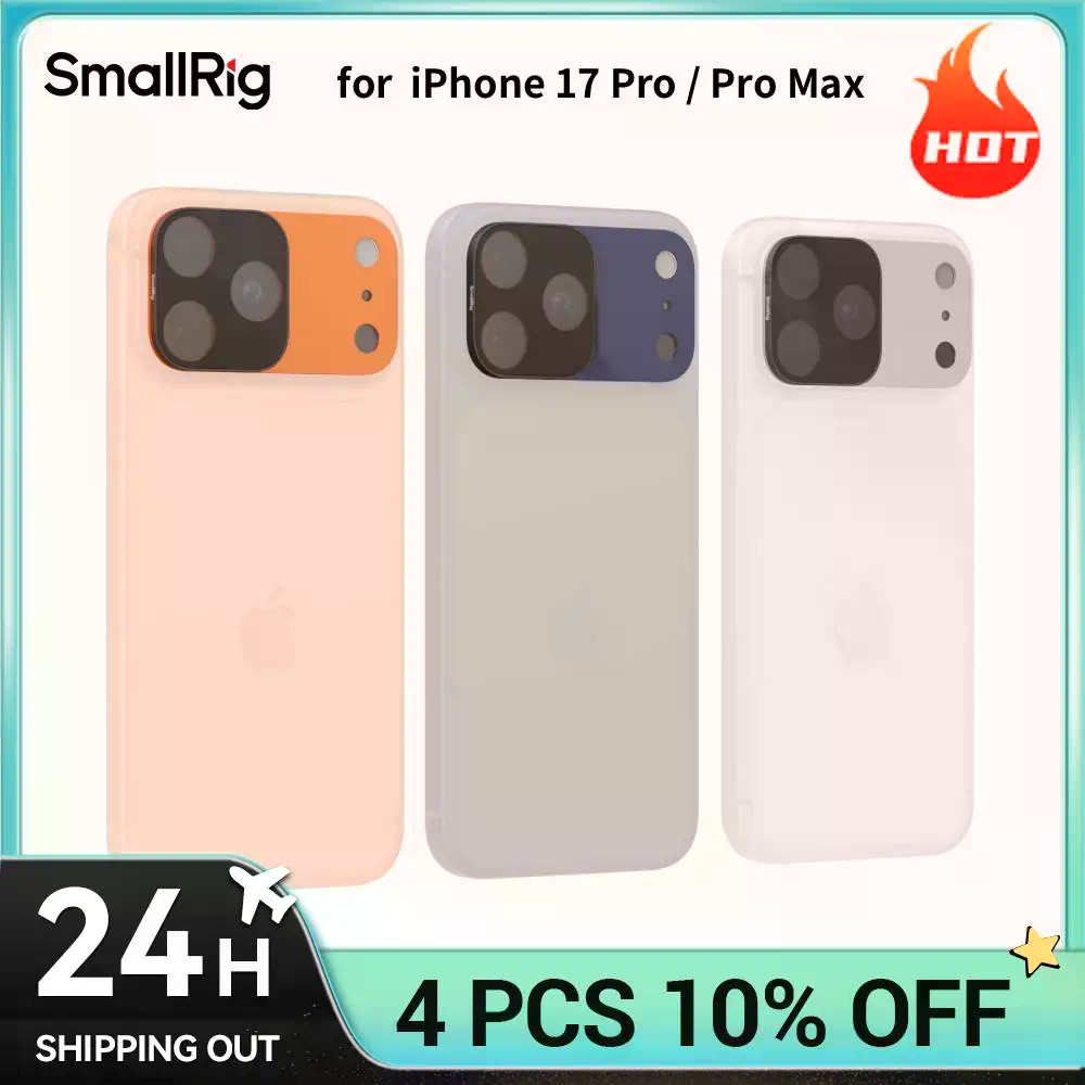 SmallRig 17 Pro / Pro Max SmartPhone Cage Kit Square ND & Black