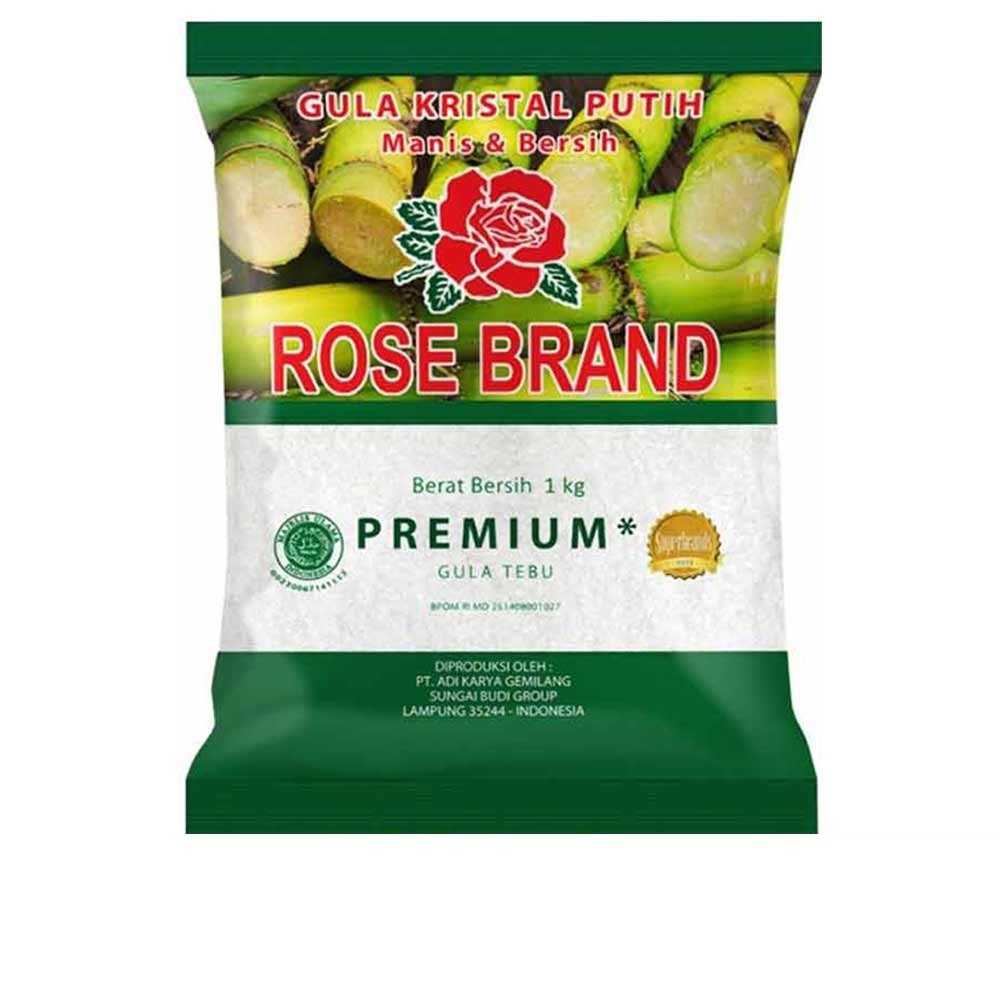 Gula Pasir Rose Brand Kristal Manis 1 Kg - Gambar 3