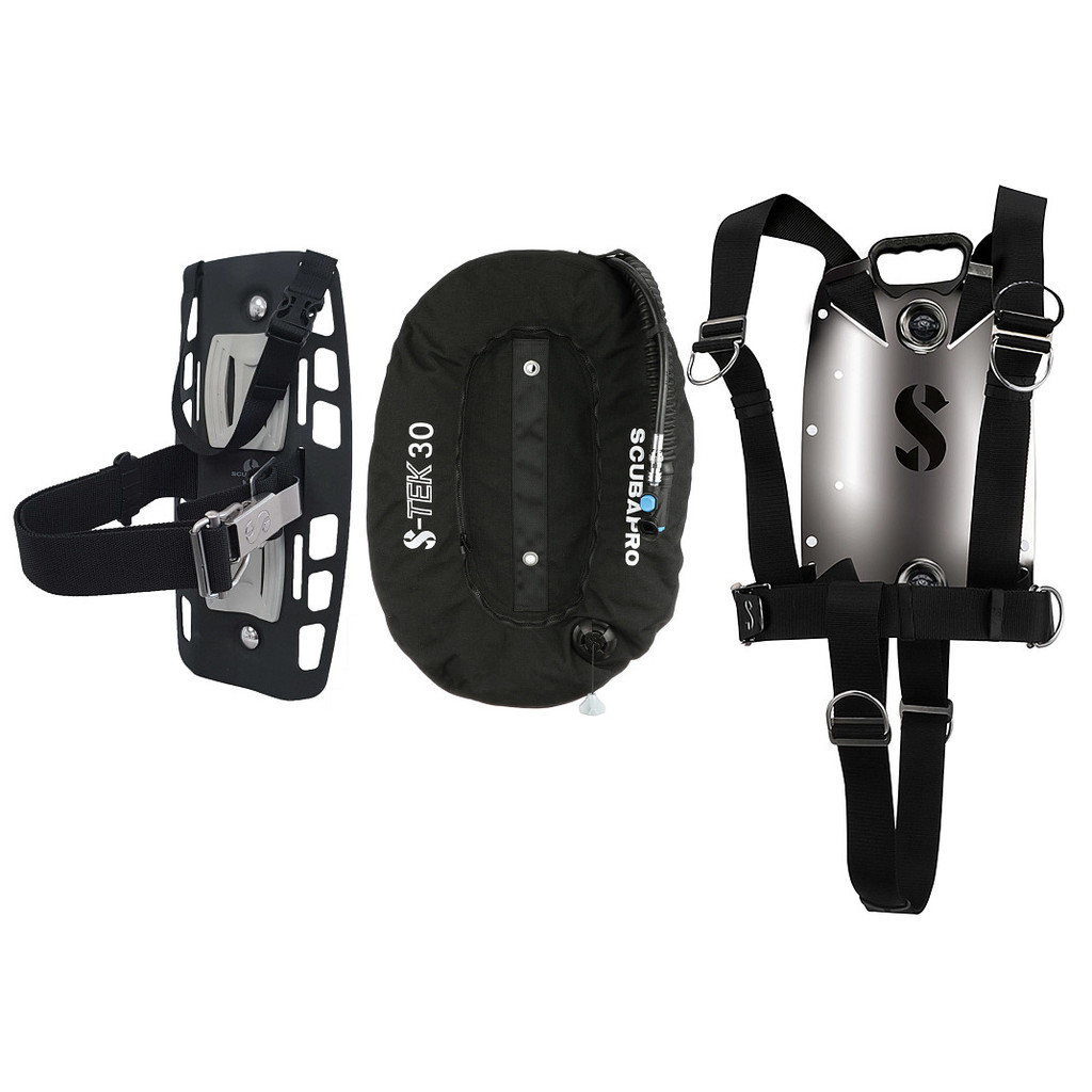 Scubapro S-TEK Pure System Package | Diving Backplate Gear | Shopee ...