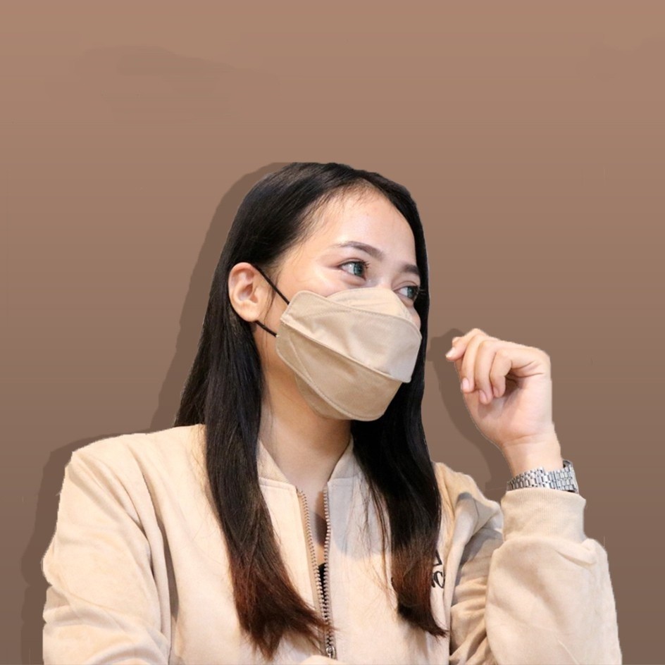 POPmaker shop Masker Earloop 4D K102 / 5 Warna Random Isi 10 pcs​ - Real Pict, Desain Nyaman dan Stylish COD - Gambar 4