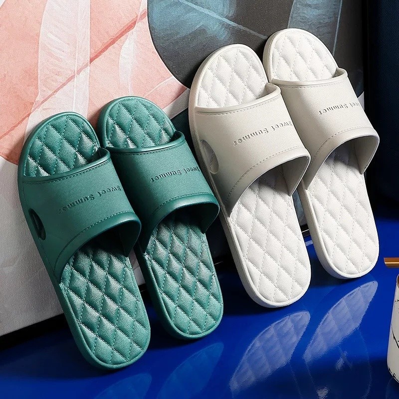 POPmaker shop Sandal Slop Wanita SP06 - Sandal Karet Polos dengan Desain Korean Style, Flat Minimalis, Nyaman & Empuk untuk Daily Use dan Sepatu Rumah COD - Gambar 4
