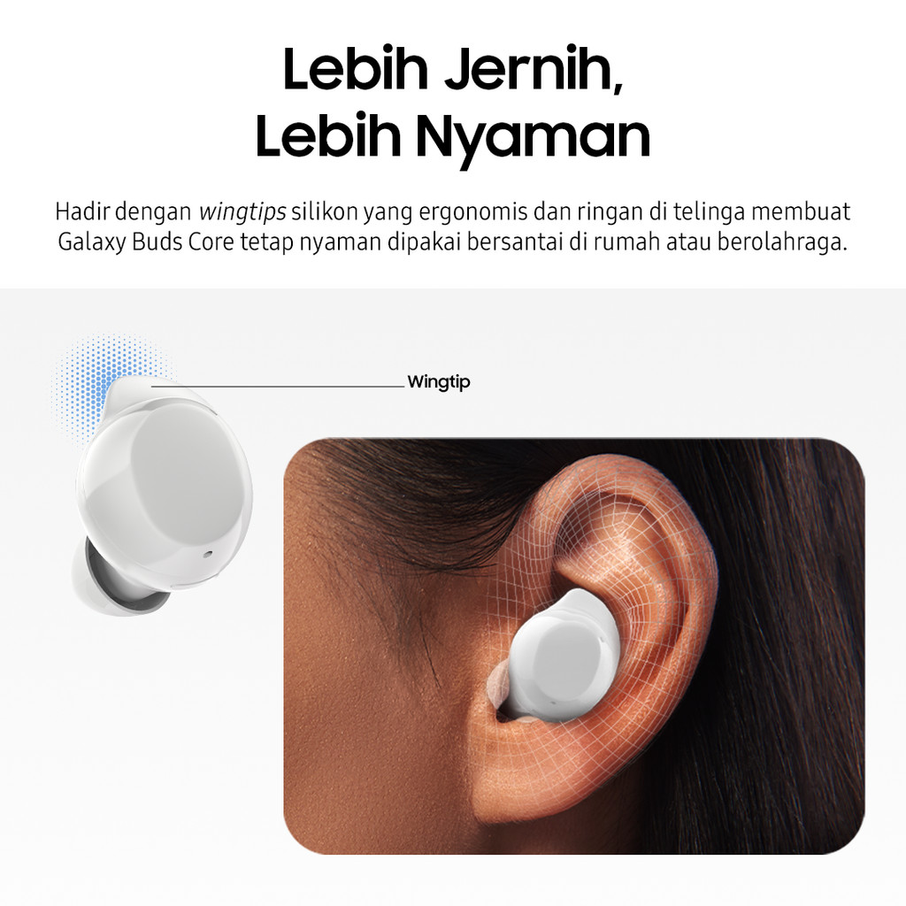 Samsung Galaxy Buds Core - Black - Gambar 3
