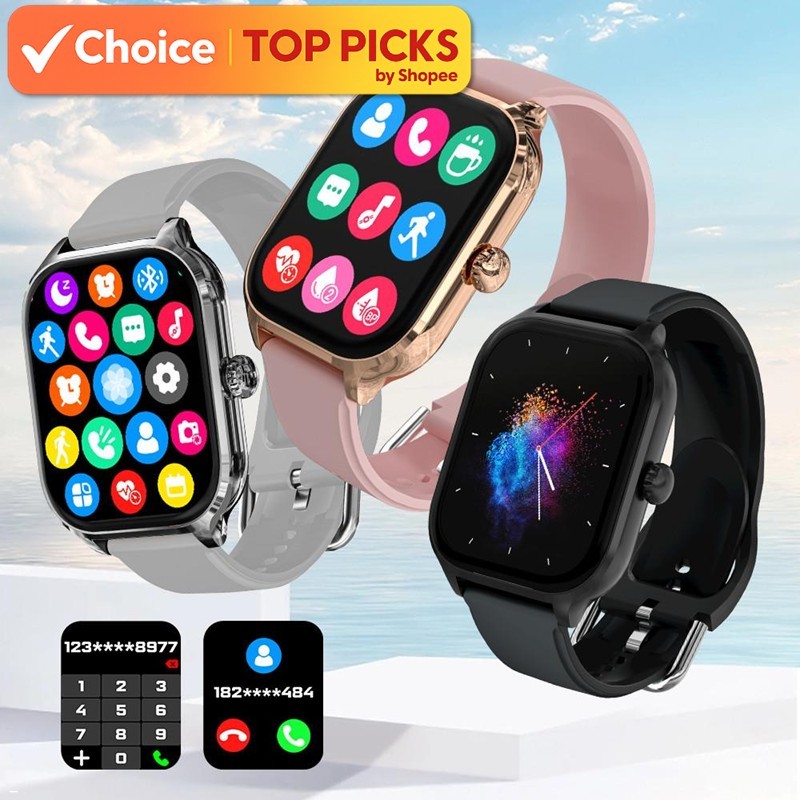 Smartwatch H9 Watch 2.01” HD Touch Screen Receive/Dial Calls Game ...