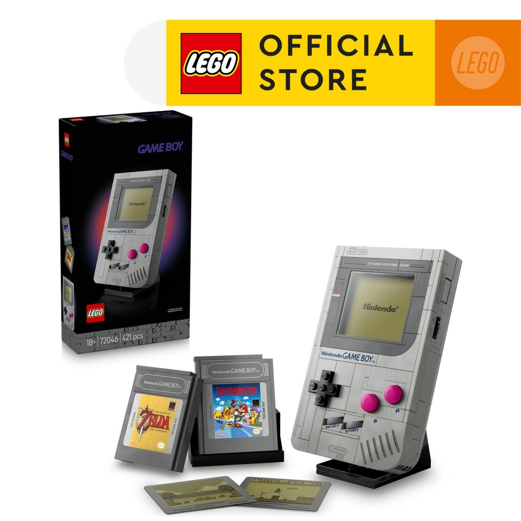LEGO Super Mario 72046 Game Boy (421 Pieces), Building Block, Toys, Bricks