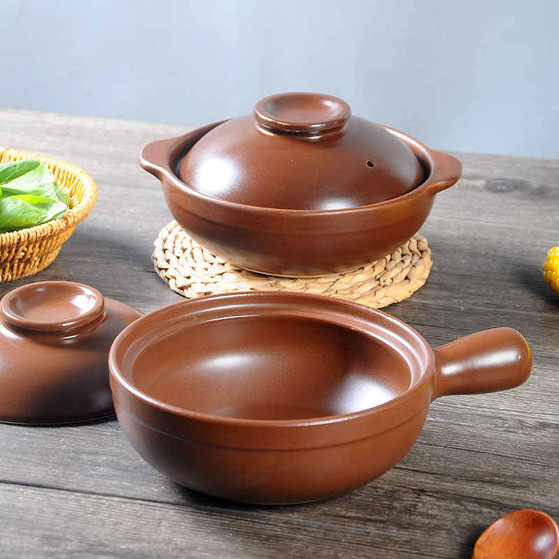 [in stock] Clay Pot for Claypot Rice, High Temperature Resistant, Dry ...