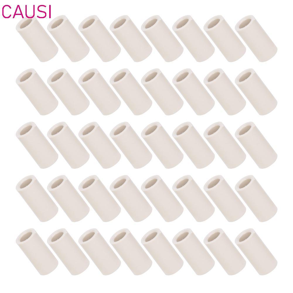CAUSI 40pcs Pool Cue Ferrules, Fiber Slip On Pool Stick Tips, Billiard ...