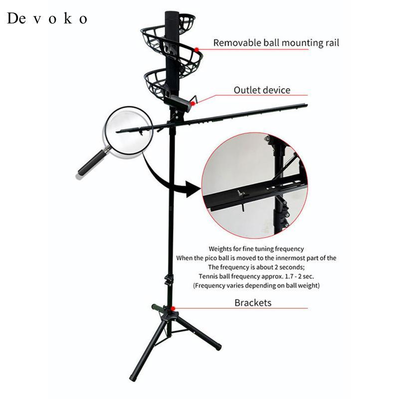 [Cuticate1] Pickleball Machine Training Aid Indoor Outdoor Portable ...