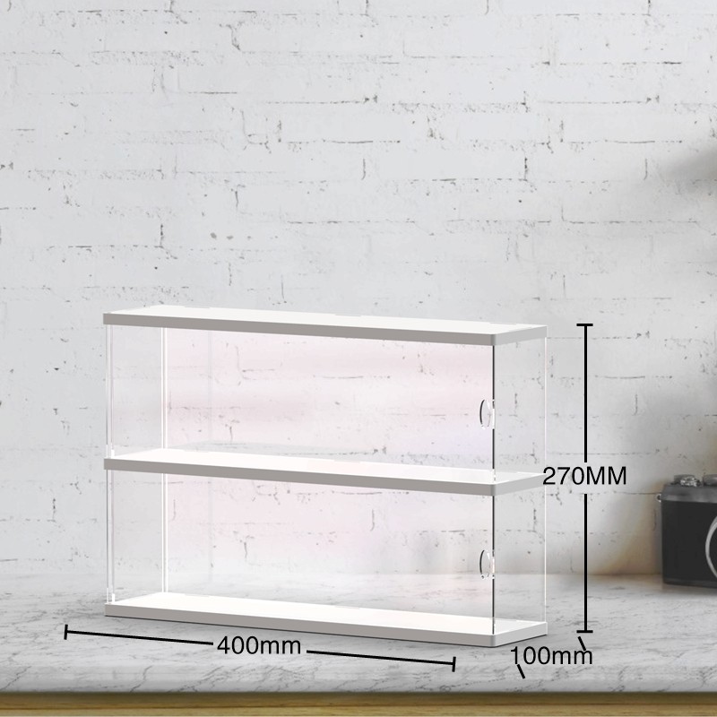 [Acrylic Display Box] With Light Mystery Box Storage Display Stand ...