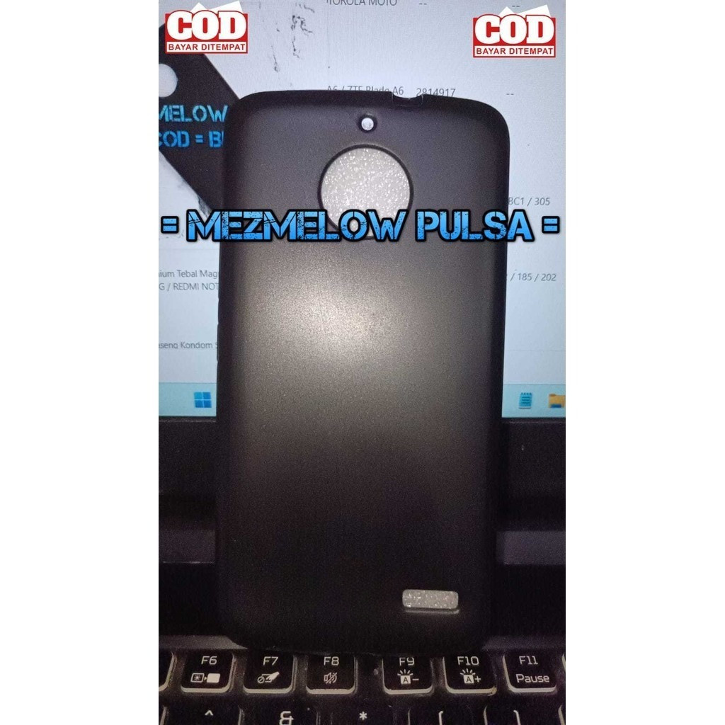 TPU Silikon Casing Caseng Softcase MOTOROLA MOTO E4 BIASA - Gambar 3