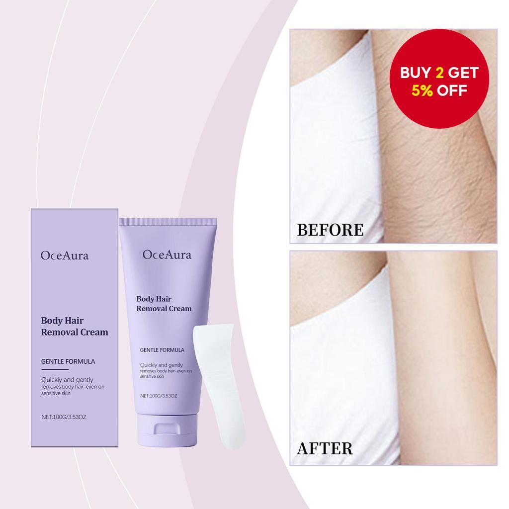 HOT Men's Body Hair Removal Cream for Armpits, Arms, and Legs ...