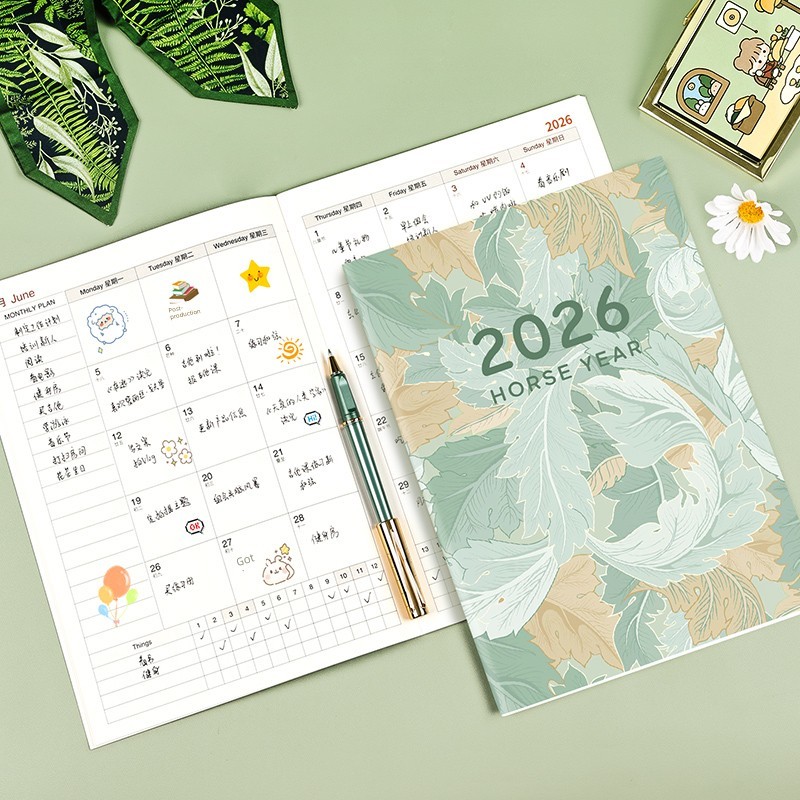 planner book 2026 planner 2026 Work Secretary Calendar Planner 26 Years ...