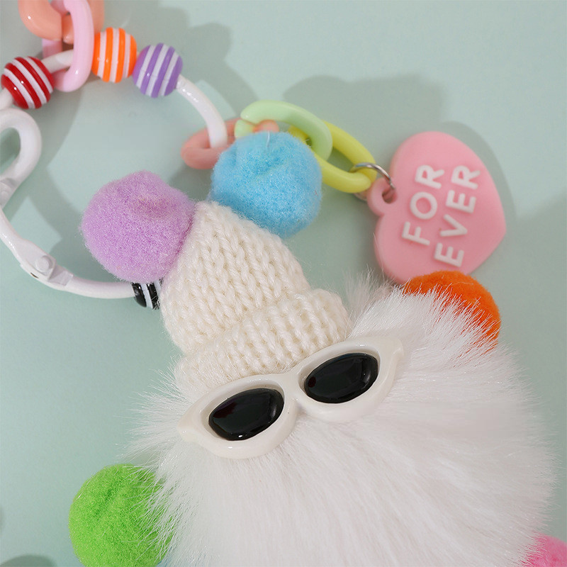POPmaker Gantungan HP Monster Lucu Pom Pom - Gambar 2