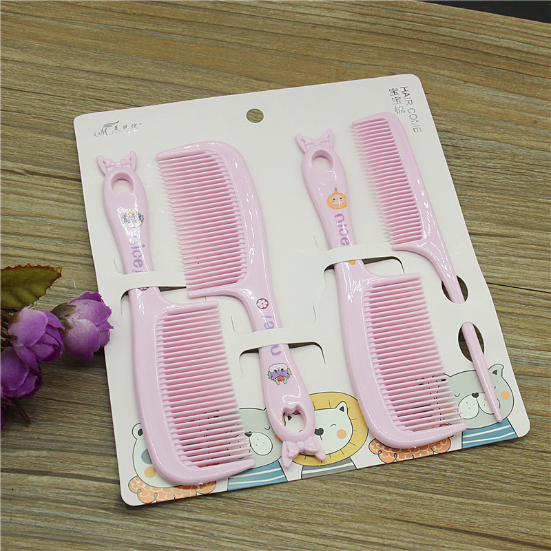 Sisir 2in1 Anak Karakter Lucu Set 2pcs Plastik - Gambar 4