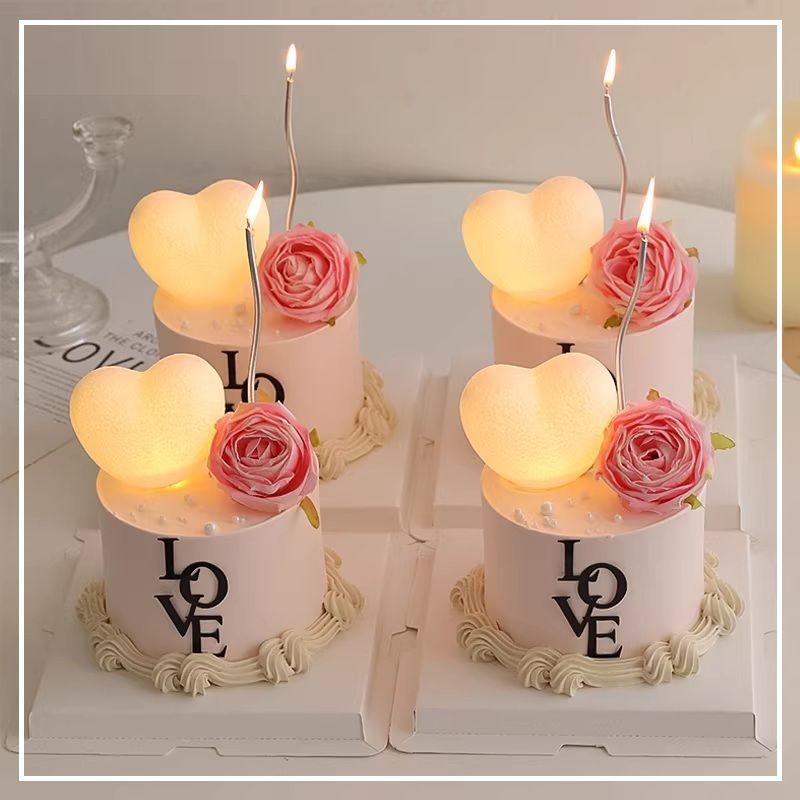 Topper kek Akrilik Untuk Valentine Happy Valentine's Day Acrylic Cake ...