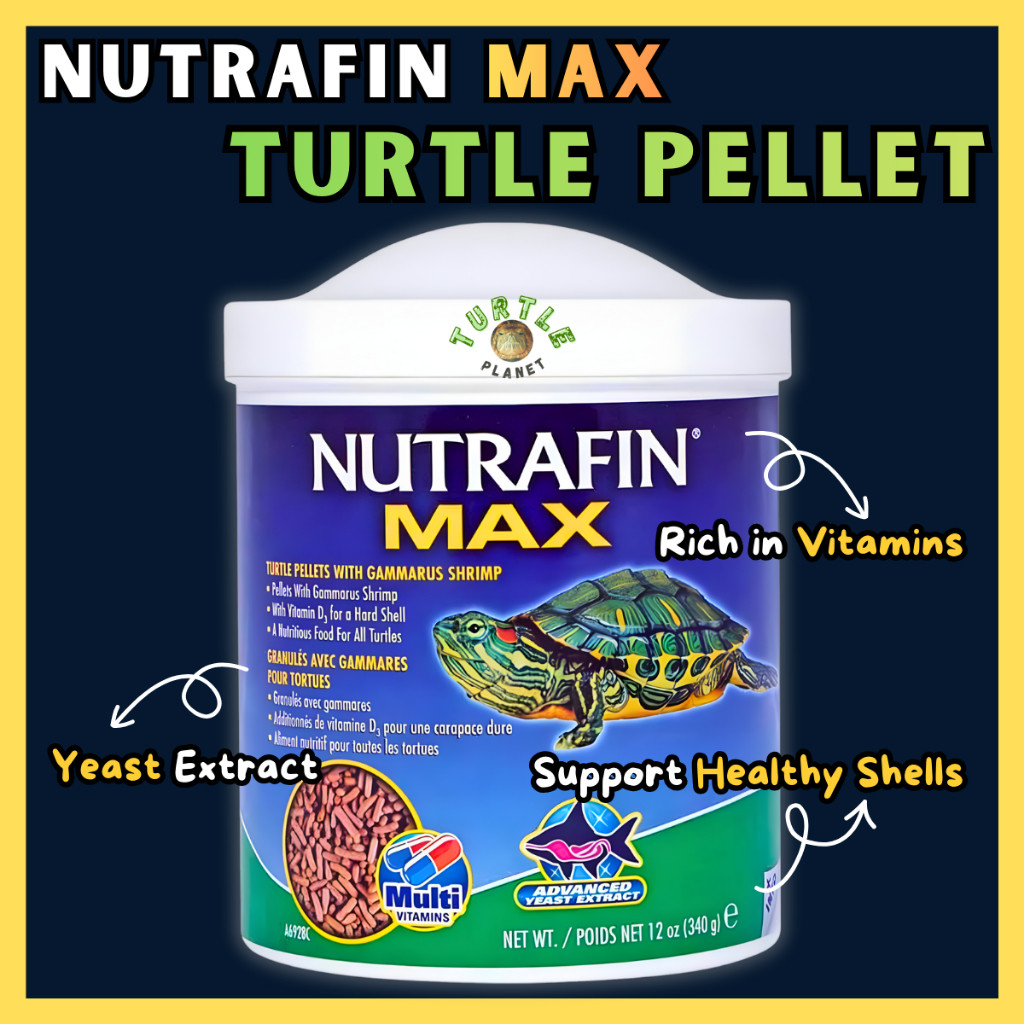NUTRAFIN MAX Turtle Pellets Turtle Food Floating Pellet Calcium High ...