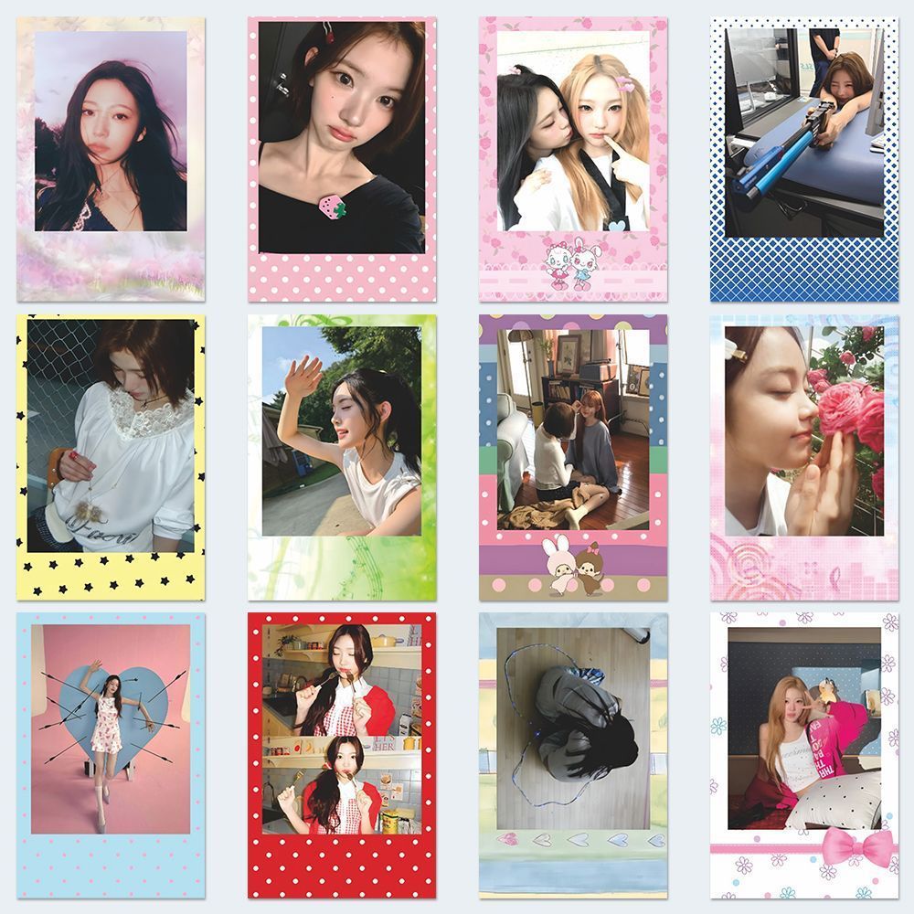 54-65pcs Hearts2Hearts H2H RUDE photo stickers FOCUS The Chase macaron ...