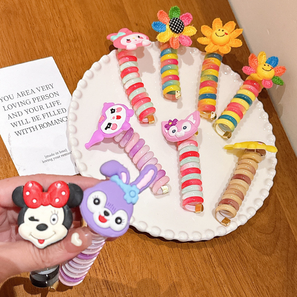 POPmaker Karet Spiral Anak Elastis Lucu COD - Gambar 2