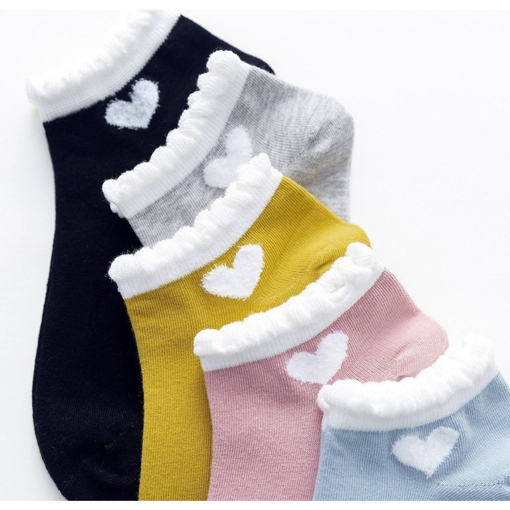 POPmaker Kaos Kaki Ankle Korea Lucu Nyaman - Gambar 3