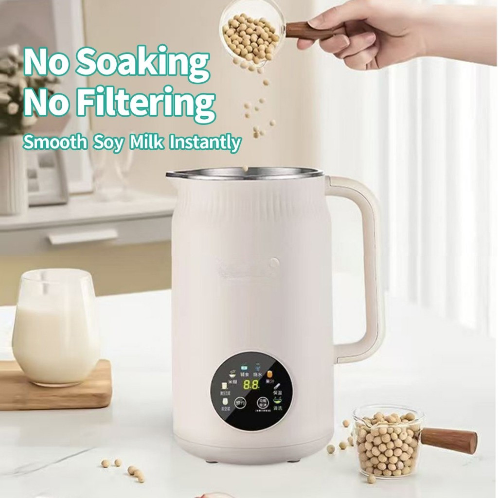LOCAL STOCK 1.2L Soybean Milk Machine，9-in-1 Soymilk Maker &Nut Milk ...
