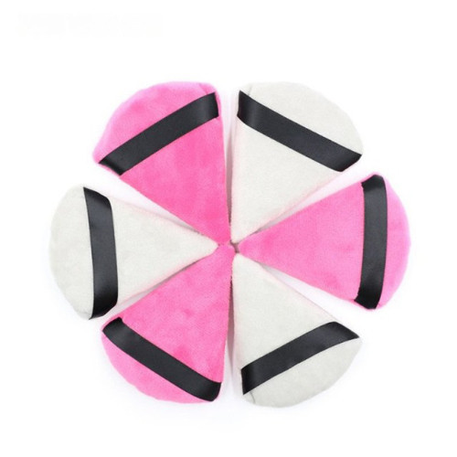 POPmaker Shop Sponge Segitiga Pizza Puff Lembut Multifungsi Nyaman Dibersihkan - Gambar 4