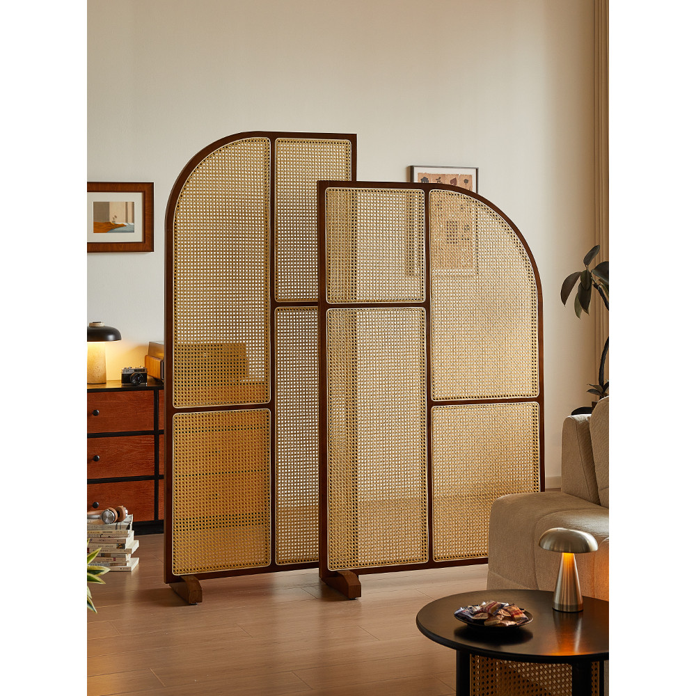 Solid Wood Floor Screen Partition Living Room Chinese Style Entrance ...