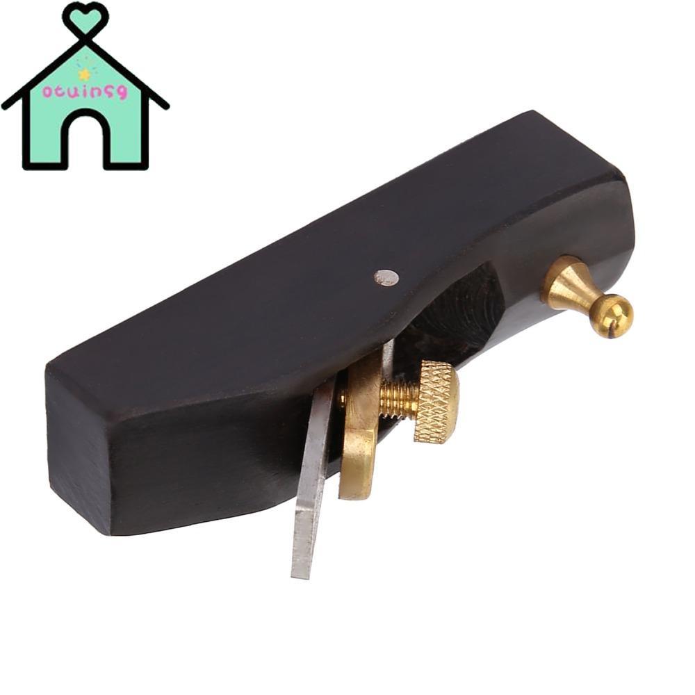 OTUINSG Block Hand Plane, 80mm Length Ebony Wood Mini Wood Planer ...