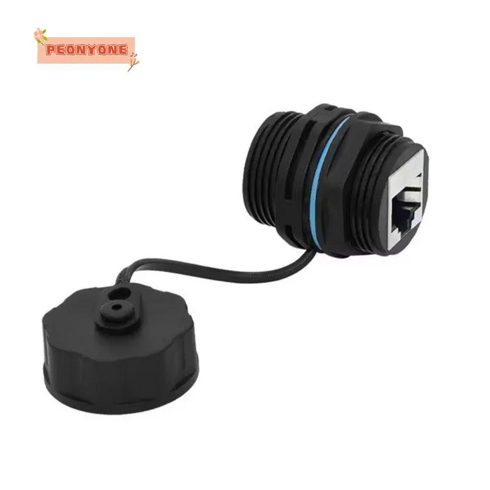 PEONYTWO RJ45 Connector, Circular Shielded Cat6A RJ45 Connector ...