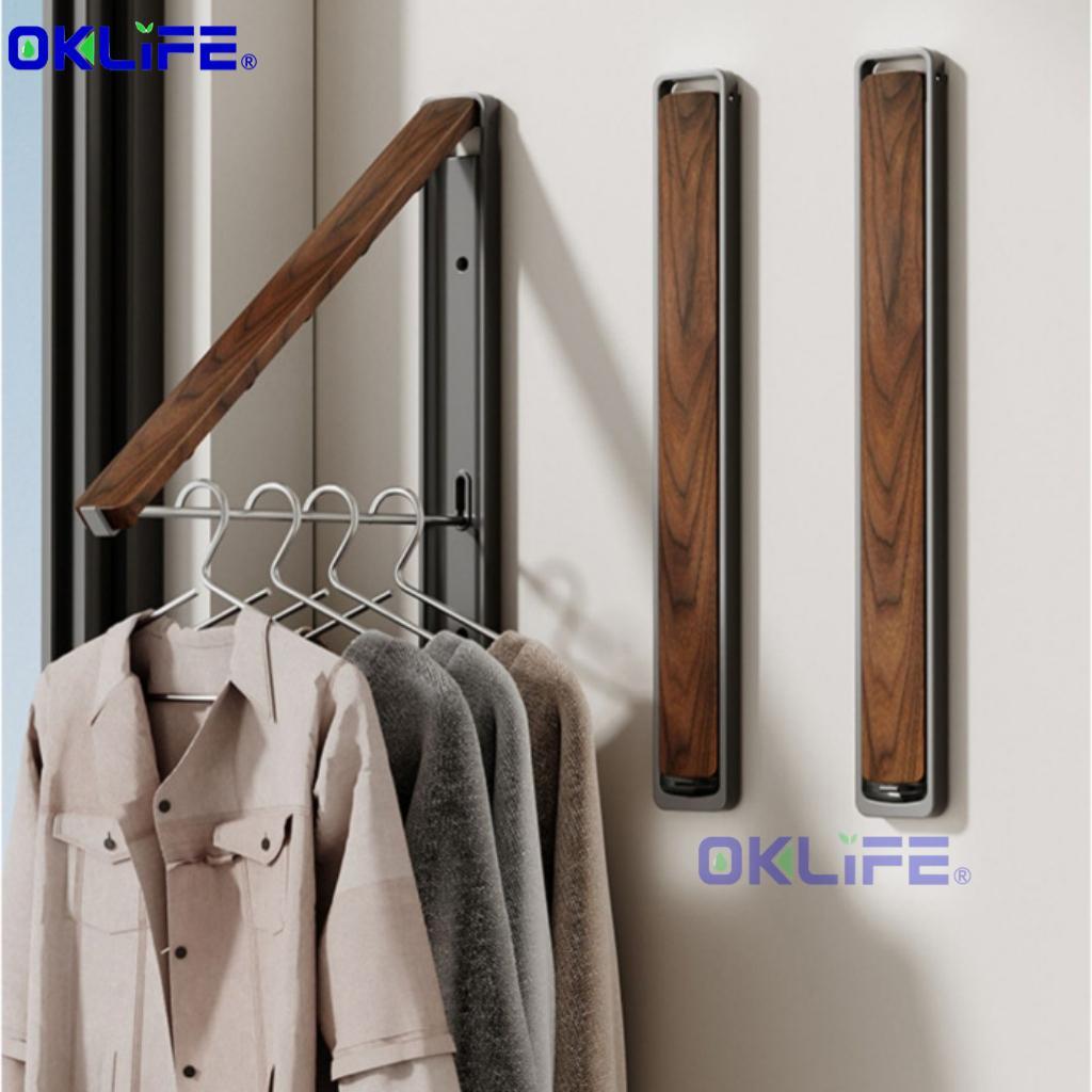 Wall-Mounted Telescopic Foldable Clothes Drying Rack view 7