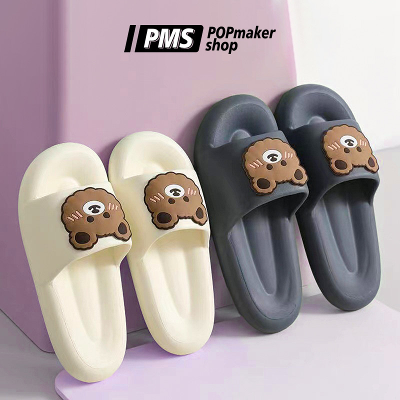 POPmaker Sandal Wanita Rubber Anti Slip Nyaman