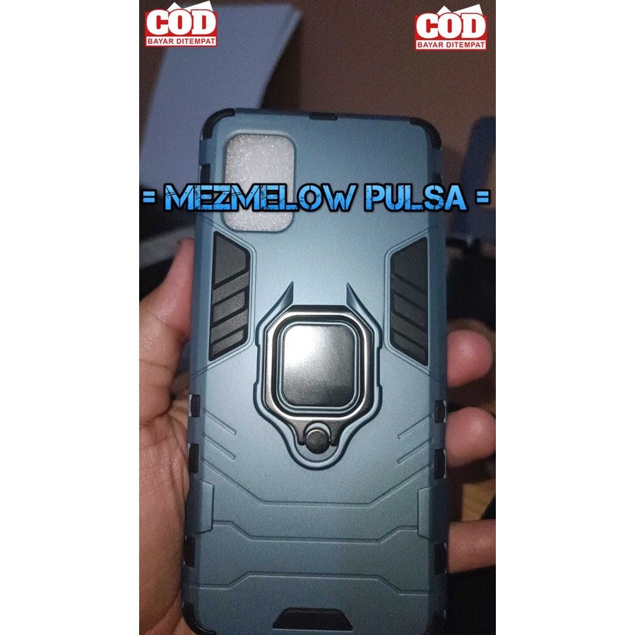Hard Case Ring Magnet Stand Case Armor Case Hardcase SAMSUNG A51 4G - Gambar 2