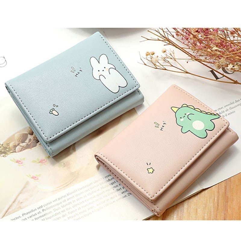 Dompet Mini Wanita Motif Lucu Praktis COD - Gambar 3