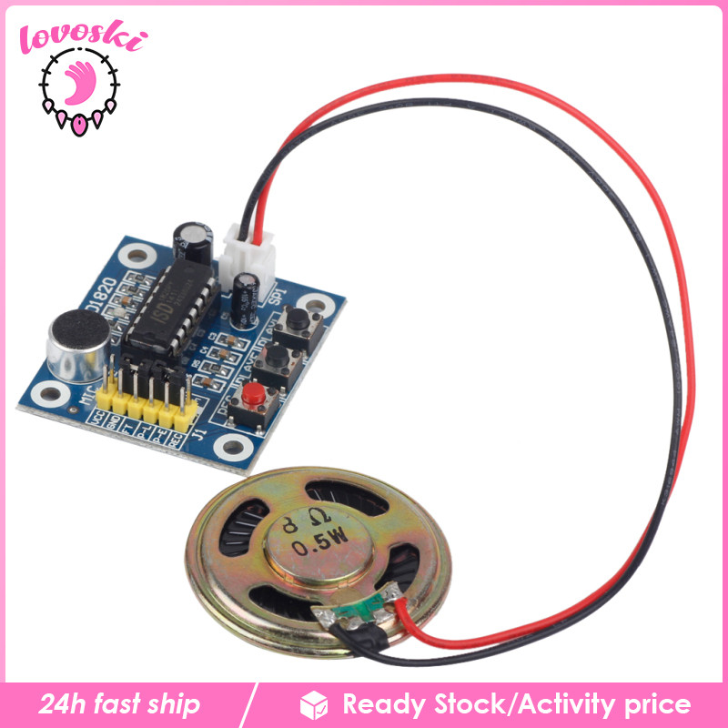 [Lovoski] Recording Module ISD1820 - For DIY Kit, Voice Module Board ...