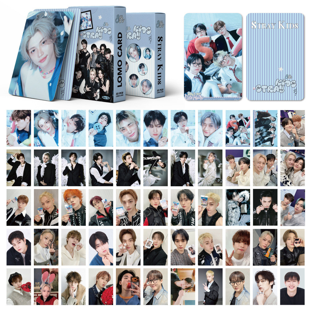 straykids フィリックス　ミロ　サノク　カード 8-12pcs Stray kids SKZ HOP Photocards ROCK STAR Lomo Card