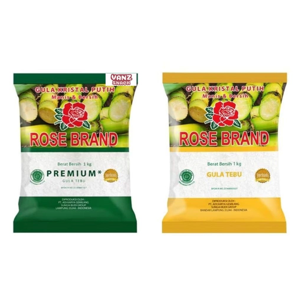 Gula Pasir Rose Brand Kristal Manis 1 Kg