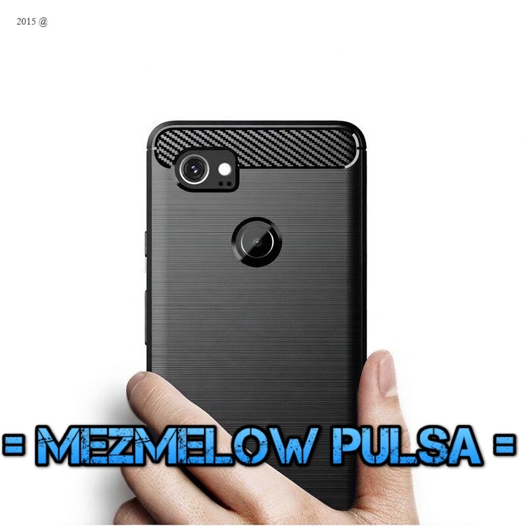 TPU Fiber Carbon Case Caseng Casing Softcase Case Google Pixel 2XL / Google Pixel 2 XL - Gambar 2