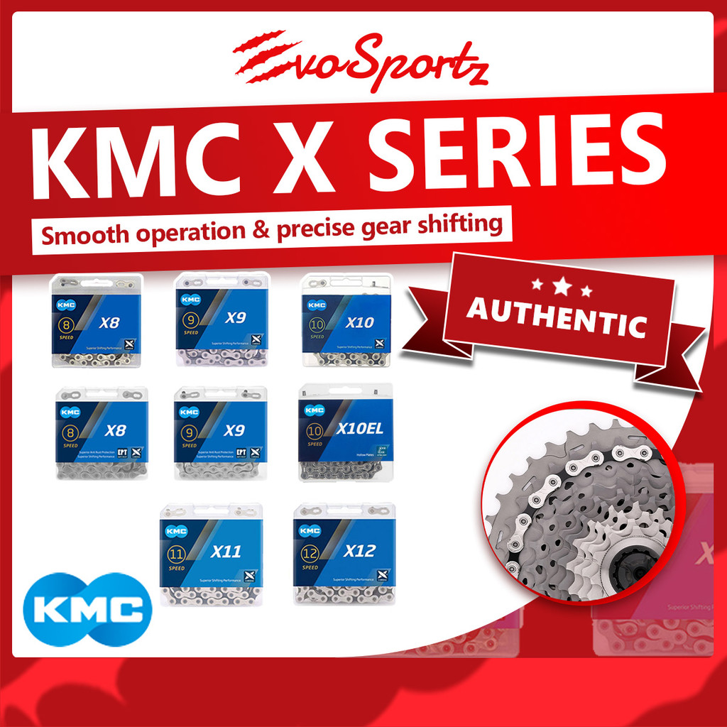 KMC X Series | 100% Authentic KMC Chain | High Quality Bicycle Chain ...