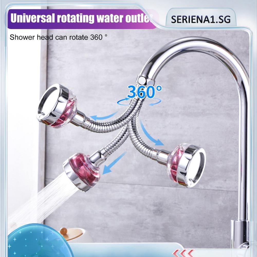 Sink Faucet Sprayer Attachment 360 Rotatable Tap Head with Hose (Wine ...