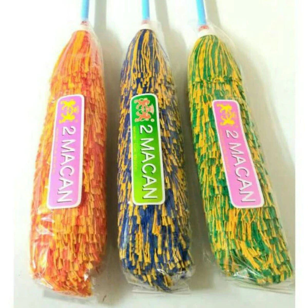 AFL KEMOCENG GAGANG PLASTIK BULU MACAN - Gambar 3