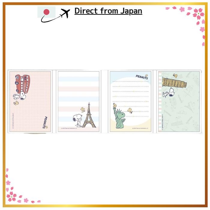 Marimo Craft Flip Memo 4-Sided Symbol Snoopy W77 x H108 x D12mm SPMS ...