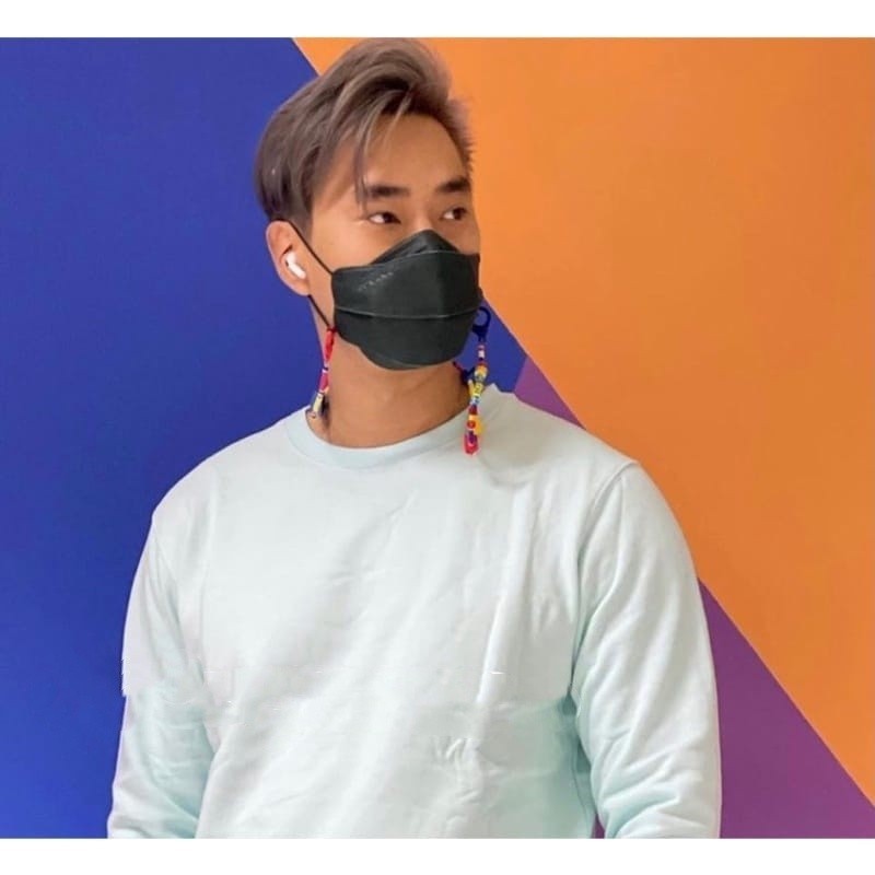 POPmaker shop Masker Earloop 4D K102 / 5 Warna Random Isi 10 pcs​ - Real Pict, Desain Nyaman dan Stylish COD - Gambar 3