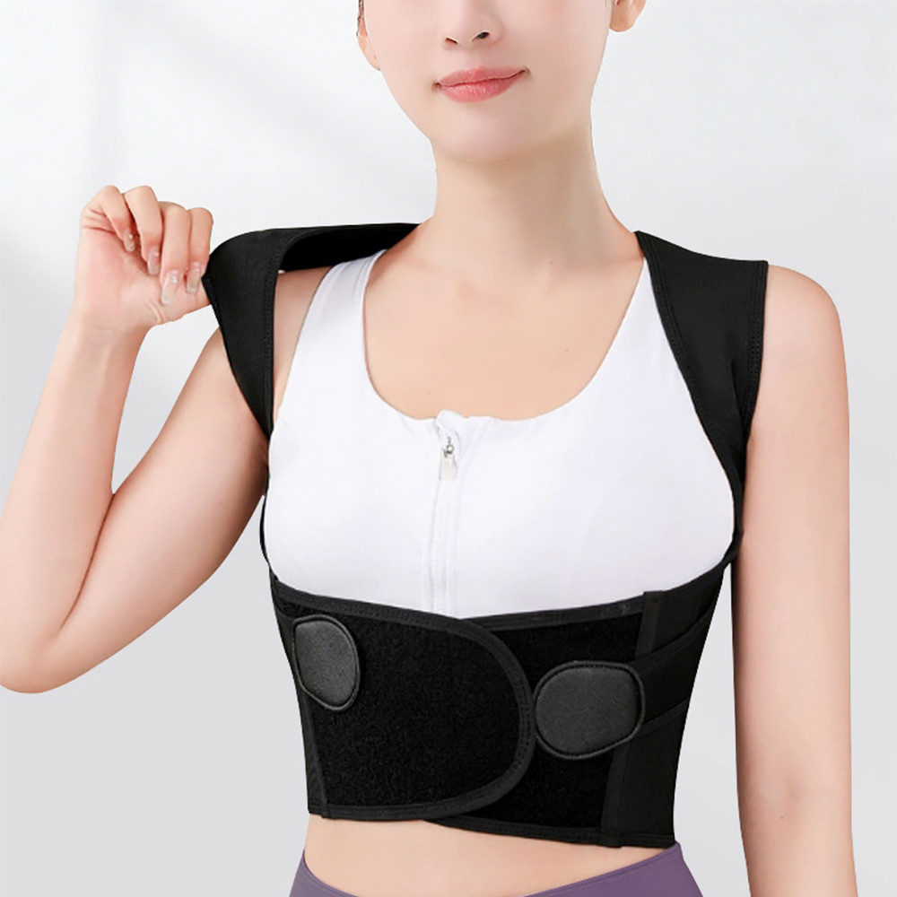 POPmaker shop BR98 Sabuk Anti Bungkuk / Korset Posture Corrector - Atasi Membungkuk Bongkok, Penyangga & Penegak Tulang Belakang Punggung, Adjustable dan Nyaman Dipakai COD - Gambar 4