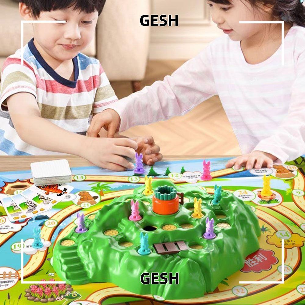 GESH Carrot Rabbit Trap Table Board Game, Cartoon Rabbit Safe Material ...