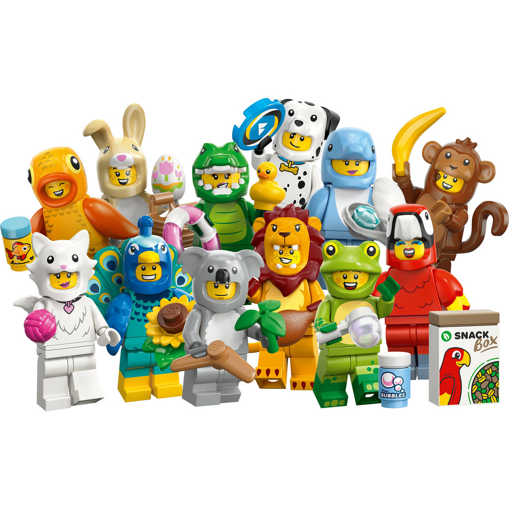 LEGO Minifigures 71051 Animals Series 28 (7 Pieces), Building Block, Toys, Bricks - Gambar 2