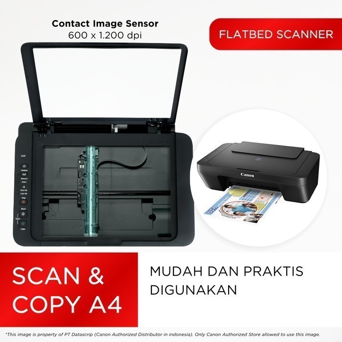 FixPrint Printer E470 Black / Green Wifi Canon Series - Inkjet Wireless All In One Print Scan Copy - Garansi 1 Tahun - Pengganti 2875 2876 - Gambar 4
